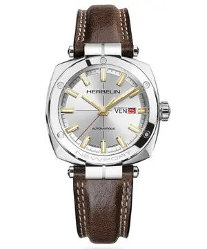 Herbelin Newport Heritage Automatic 1764T11BR, Verze: hnědá 