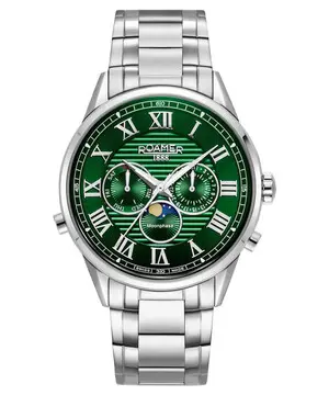 Roamer Superior Moonphase II 513821 41 75 50, Verze: stříbrná 