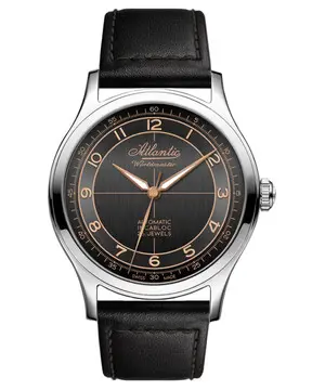 Atlantic Worldmaster Automatic Incabloc 53780.41.43R, Verze: černá2 