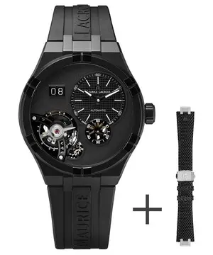 Maurice Lacroix Aikon Master Grand Date Black AI6118-DLB0B-330-2, Verze: černá 