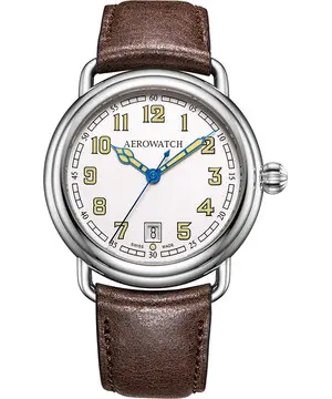Aerowatch 1942 Gent Quartz A 42900 AA20, Verze: bílá 