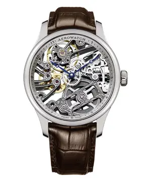 Aerowatch Renaissance Skeleton Classic A 50981 AA01, Verze: hnědá 