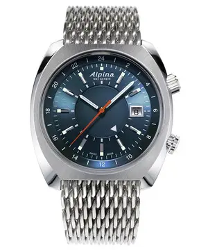 Alpina Startimer AL-555N4H6B Pilot Heritage, Verze: modrá3 