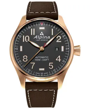 Alpina Startimer Pilot Automatic AL-525G4S4, Verze: růžové zlato2 