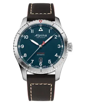 Alpina Startimer Pilot Automatic AL-525NW4S26, Verze: hnědá 