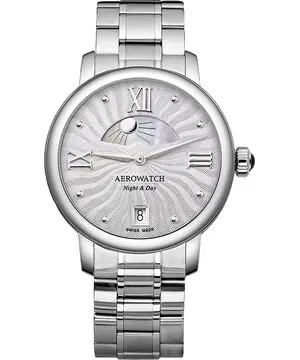 Aerowatch Renaissance Night & Day A 44938 AA14 M, Verze: stříbrná 