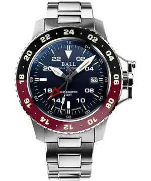 Ball Engineer Hydrocarbon AeroGMT II DG2118C-S3C-BE, Verze: modrá 