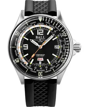 Ball Engineer Master II Diver Worldtime DG2232A-PC-BK, Verze: černá2 