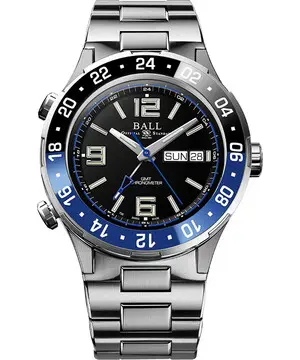 Ball Roadmaster Marine GMT DG3030B-S1CJ-BK, Verze: černá 