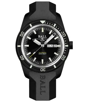 Ball Engineer II Skindiver Heritage DM3208B-P4-BK, Verze: černá2 