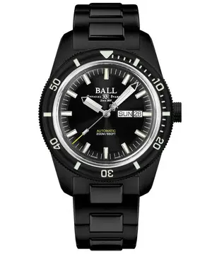 Ball Engineer II Skindiver Heritage DM3208B-S4-BK, Verze: černá 