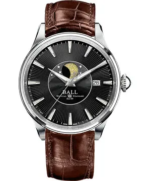 Ball Trainmaster Moon Phase NM3082D-LLJ-BK, Verze: černá 