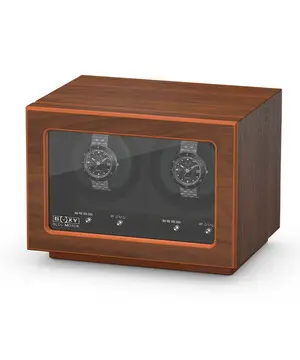 Natahovač pro 2 hodinek Beco Boxy BLDC 309431, Verze: hnědá 