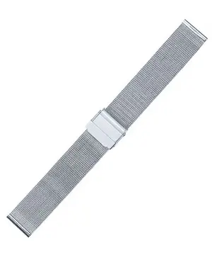 Náramek Bonflair Mesh ocelový, Šířka řemínku: 14 mm 