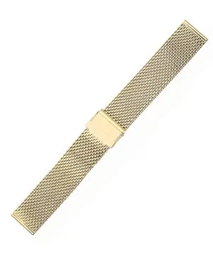 Náramek Bonflair Milanais barva žluté zlato, Šířka řemínku: 20 mm 