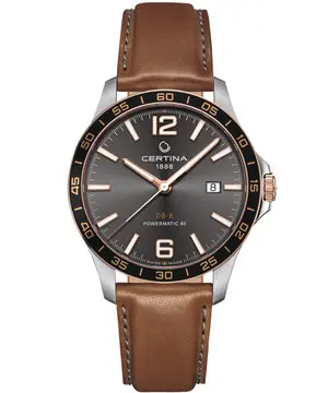 Certina DS-8 Gent Powermatic 80 C033.807.26.087.00, Verze: hnědá 