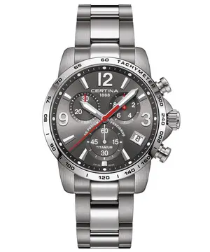 Certina DS Podium Chrono Precidrive Titanium C034.417.44.087.00, Verze: šedá 