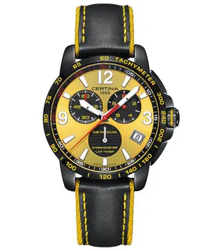 Certina DS Podium Chrono Lap Timer C034.453.36.367.00, Verze: žlutá 