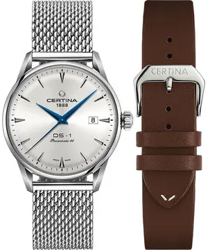 Certina DS-1 Powermatic 80 C029.807.11.031.02, Verze: stříbrná 