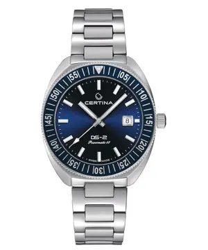 Certina DS-2 Tourning Bezel C024.607.11.041.02, Verze: stříbrná 
