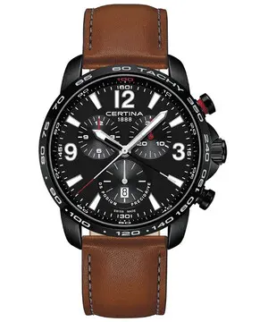 Certina DS Podium Big Chrono C001.647.36.057.00, Verze: hnědá 