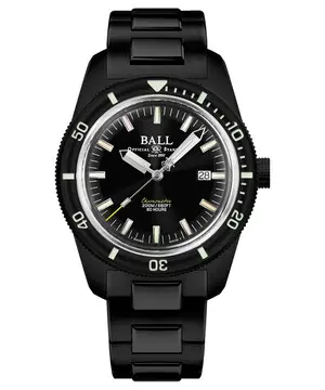 Ball Engineer II Skindiver Heritage Manufacture Chronometer Limited Edition DD3208B-S2C-BKR, Verze: černá3 