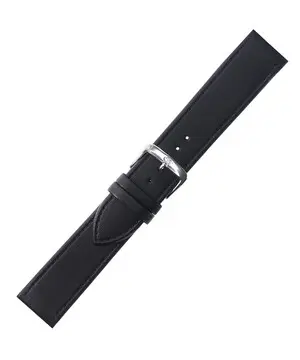 Řemínek Di-Modell Ovino černý, Šířka řemínku: 14 mm, Šířka u spony: 12 mm, Délka řemínku: L - 120/80 