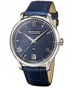 Eberhard 1887 Remontage Manuel 21028.03 CP, Verze: modrá 