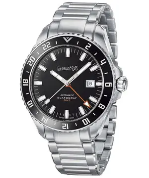 Eberhard Scafograf GMT 41038.01 CAD, Verze: černá 