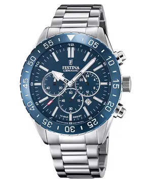 Festina Ceramic Chrono F20575/2, Verze: stříbrná2 