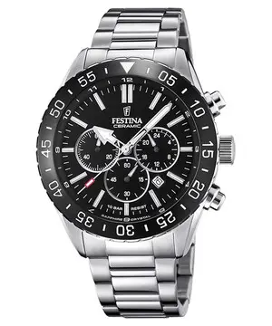 Festina Ceramic Chrono F20575/3, Verze: stříbrná3 