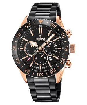 Festina Ceramic Chrono F20578/1, Verze: černá 