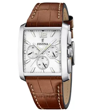 Festina Timeless Chronograph F20636/1, Verze: hnědá 