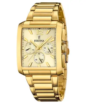 Festina Timeless Chronograph F20638/2, Verze: žluté zlato2 
