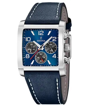 Festina Timeless Chronograph F20653/1, Verze: modrá 
