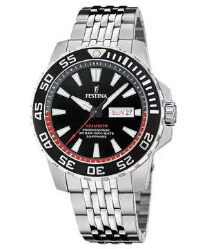 Festina Professional Diver F20661/3, Verze: černá 