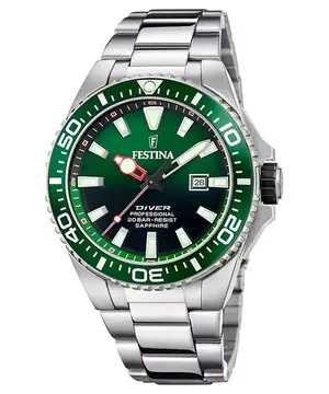 Festina Professional Diver F20663/2, Verze: zelená 