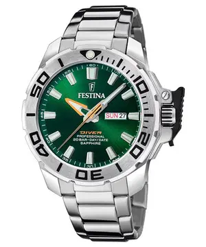 Festina Professional Diver F20665/2, Verze: zelená 