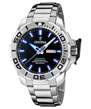Festina Professional Diver F20665/3, Verze: černá 