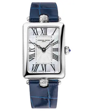 Frederique Constant Classics Art Deco Carree FC-200MPW2AC2D6, Verze: modrá 