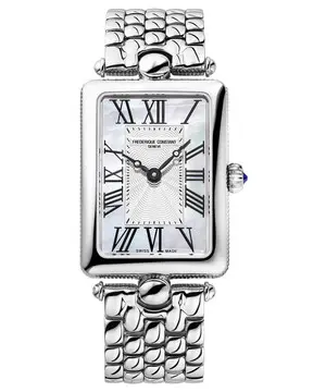 Frederique Constant Classics Art Deco Carree FC-200MPW2AC6B, Verze: stříbrná 