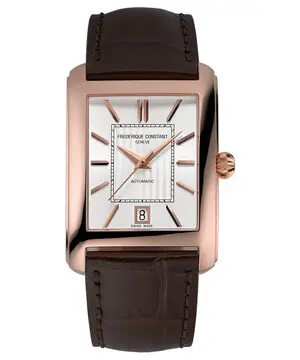Frederique Constant Classics Carree Automatic FC-303V4C4, Verze: hnědá 