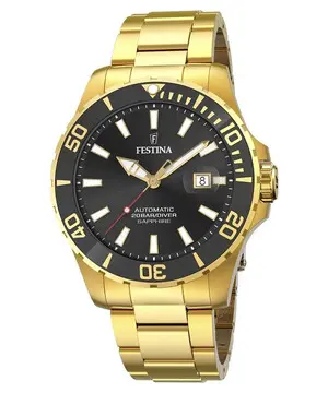 Festina Automatic F20533/2, Verze: žluté zlato 