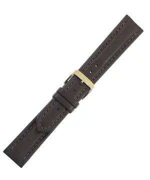 Řemínek Di-Modell Gaucho Chrono hnědý , Šířka řemínku: 20, Šířka u spony: 18, Délka řemínku: L - 120/80 