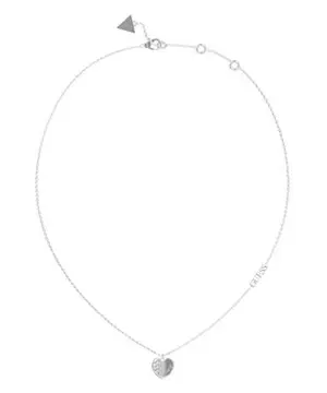 Náhrdelník Guess Lovely Guess JUBN03035JWRHT/U, Verze: stříbrná 