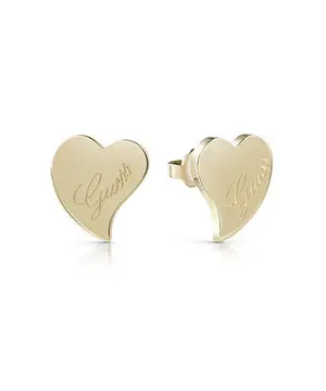 Náušnice Guess Love UBE28047, Verze: žluté zlato 