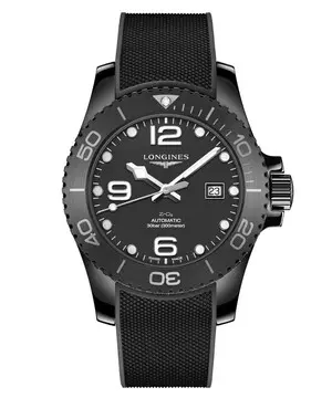 Longines HydroConquest Black Ceramic L3.784.4.56.9 