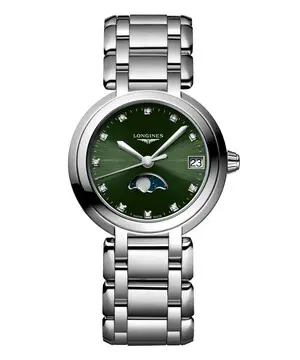 Longines PrimaLuna Moon Phase L8.115.4.67.6, Verze: zelená2 