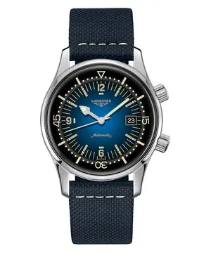Longines Legend Diver Watch L3.774.4.90.2, Verze: modrá 