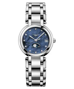 Longines PrimaLuna Moon Phase L8.115.4.98.6, Verze: modrá 